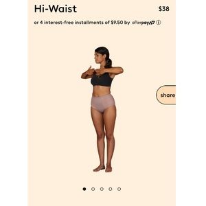 Thinx Hi-Waist, Moderate Absorbency